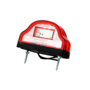 Nummerplaatverlichting rood