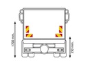 zelfklrefl-vrachtwagen-4st-b