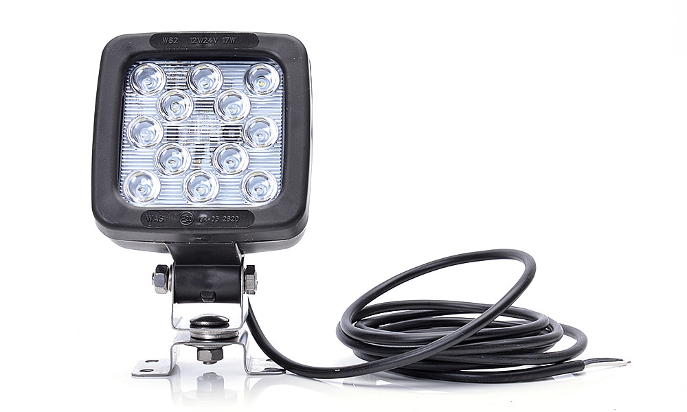 werkl-led-1035v-vierkant-12led-b