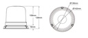 flitslicht10ledsmagnetisch12-24v-transp-lens-or-tta