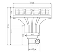 LED FLITSLICHT -DIN - 12/24 VDC - OR-ICAO