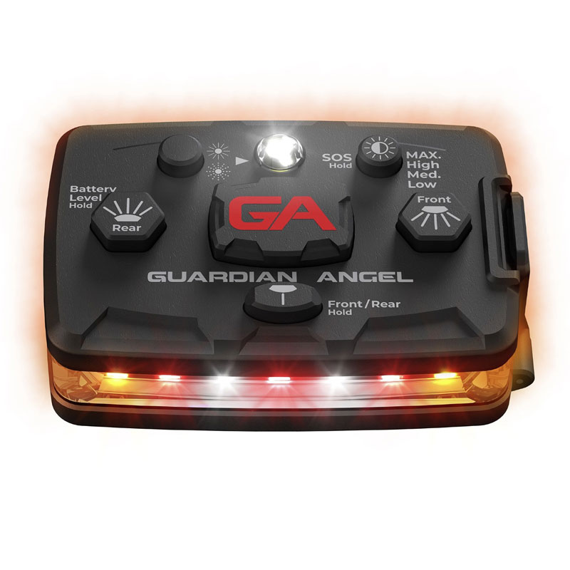 GUARDIAN ANGEL ELITE | ORANJE | MAGNETISCH | OP BATTERIJ 