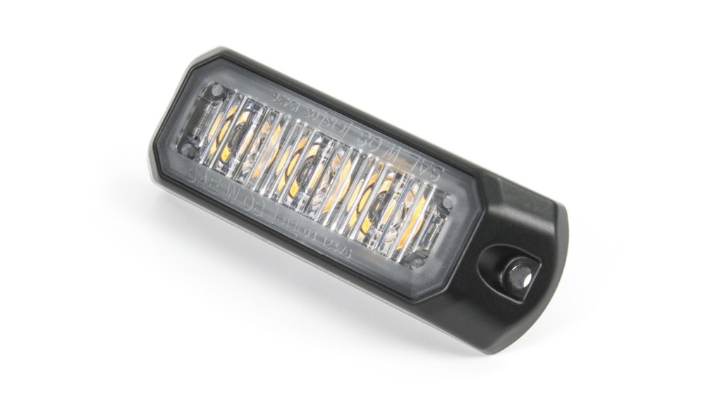 Flitser | LED | 3 LEDs | 12-24V | wit