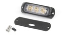 Flitser | LED | 3 LEDs | 12-24V | wit
