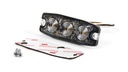 Flitser | LED | 3 LEDs | ultra dun | 12-24V | rood