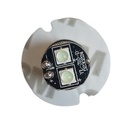 Flitser | LED | 2 LEDs | 12-24V | wit