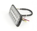 Flitser | LED | 12 LEDs | 12-24V | blauw