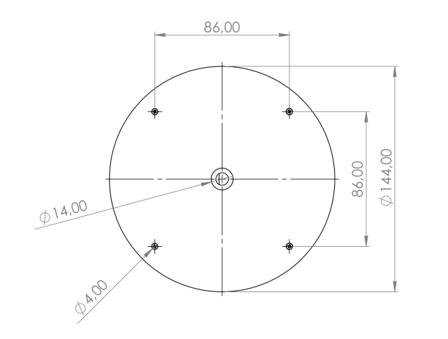 Flitslicht | LED | 1 puntsbevestiging | 12-24V | blauw 