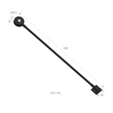 Leeslamp | ganzennek | 10-30V | wit + infrarood licht