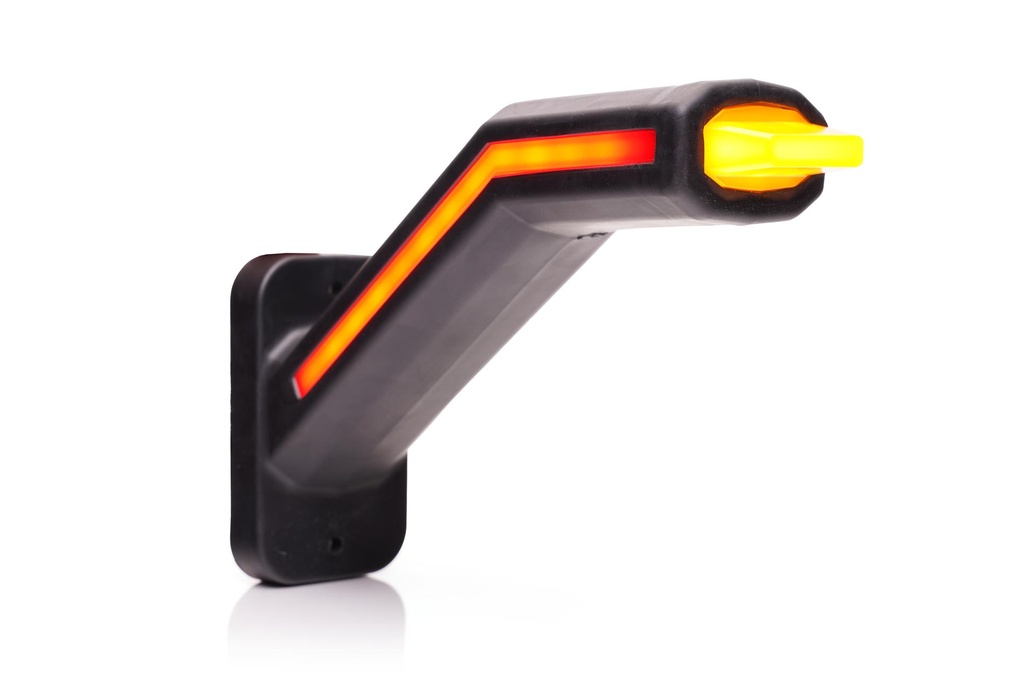 LED markeerverlichting | links | 12-24V | rood/oranje/wit
