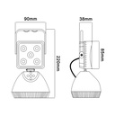 Werklamp | LED | magnetisch | op batterij | vierkant | 950 lumen