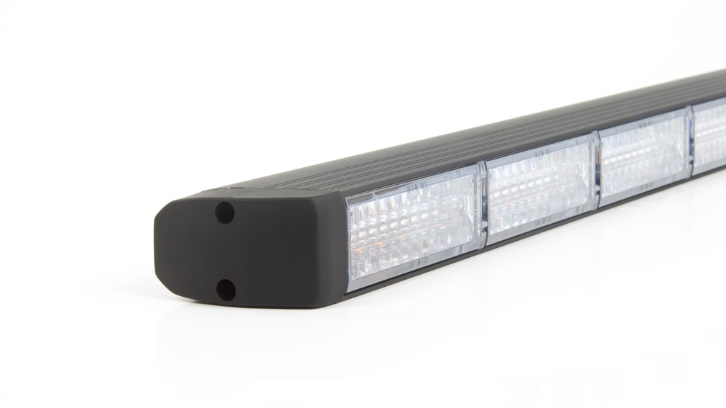 Directionele LED lichtbalk | 8 modules | 12-24V | oranje 