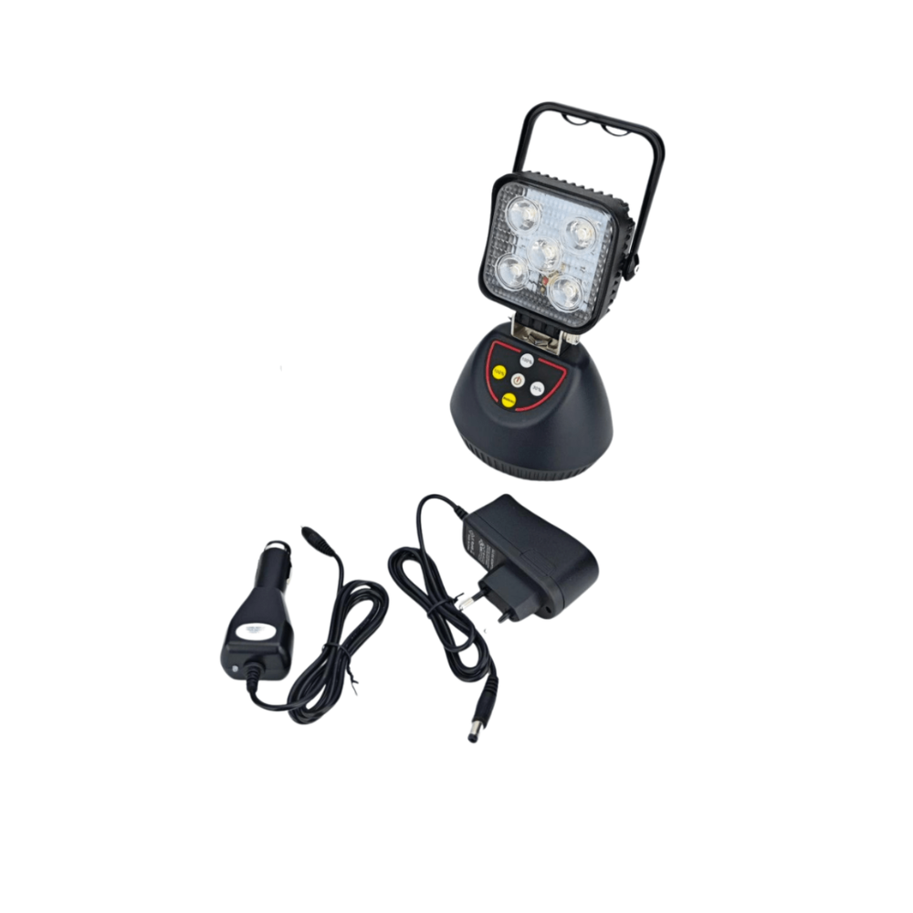Werklamp | LED | magnetisch | op batterij | vierkant | 950 lumen