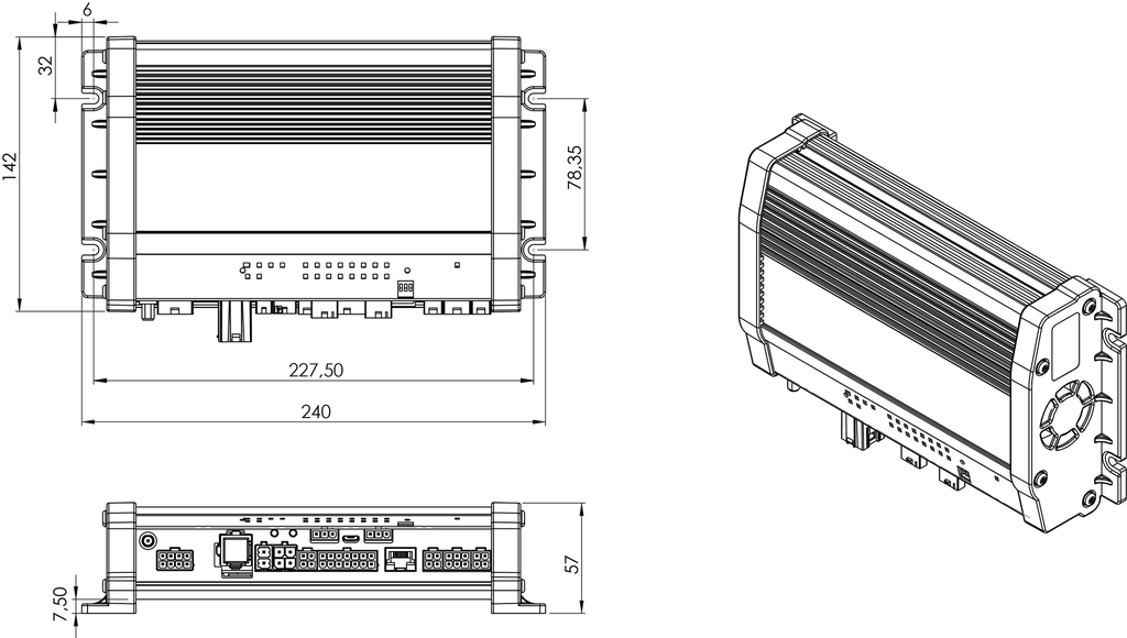 MCS-NX-S2-G1 afmetingen