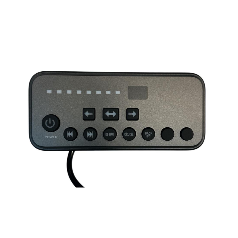 WingMate DELTA LED | 120 cm | oranje | smoked