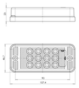 Tech tek, Binnenverlichting | LED | langwerpig | wit