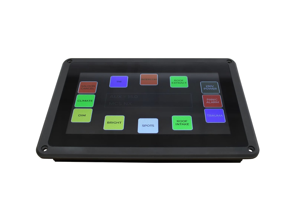Display | MCS-NX | Touchscreen 7 inch