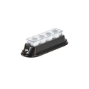 LED Flitser | 4 LEDs | 12-24V | rood