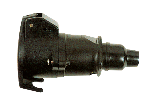 7 polige koppelstekker | PVC | 12V | inox contacten