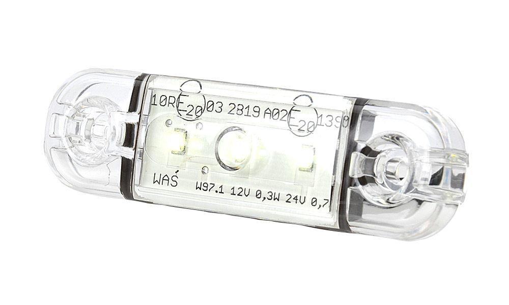 Luz de posición LED | 3 LED | 12-24V | blanco