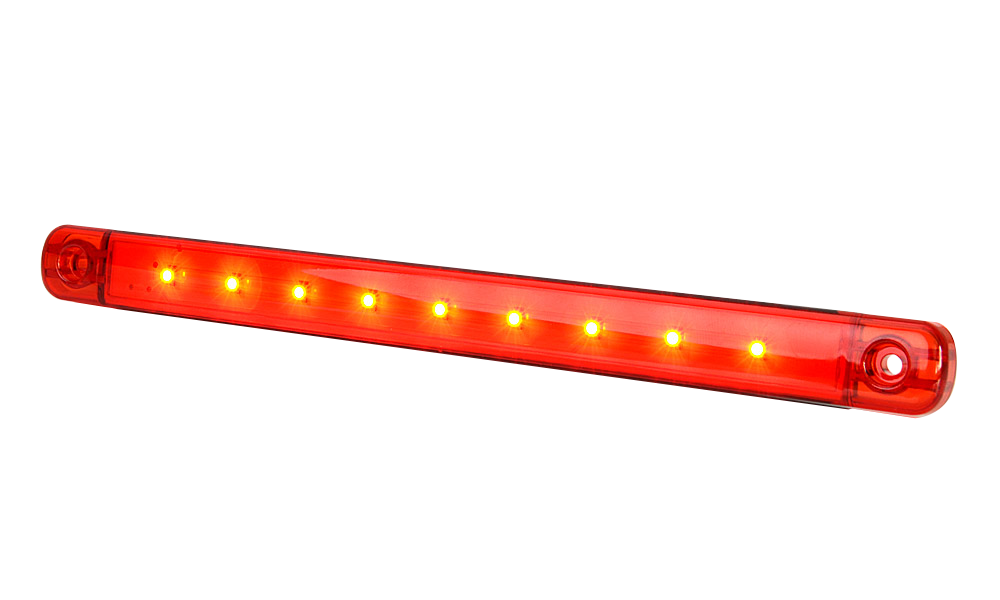 Feu d'encombrement LED | 12-24V | rouge