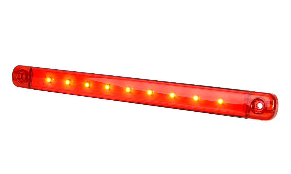 LED markeerverlichting | 12-24V | rood