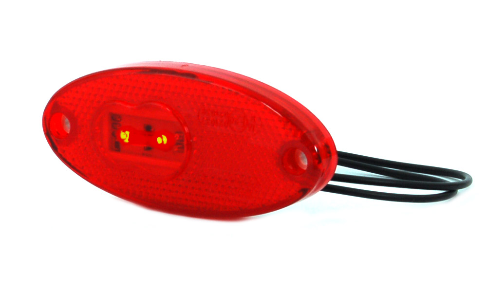 Feu d'encombrement LED | 12-24V | rouge