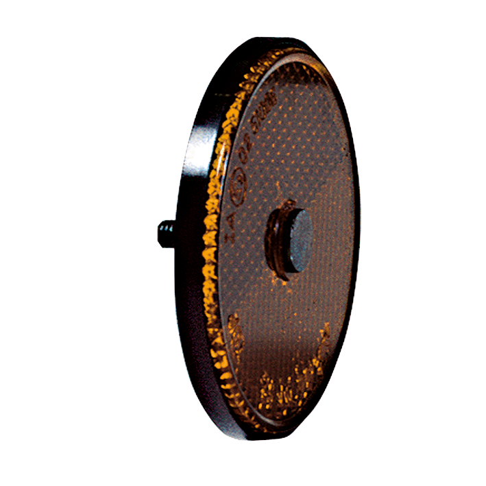 Catadioptre | rond | orange