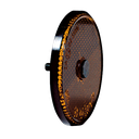 Catadioptre | rond | orange