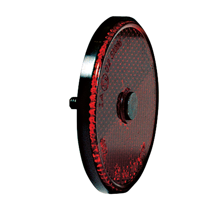 Catadioptre | rond | rouge