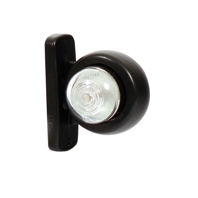 Feu d'encombrement LED | gauche+droite | 12-24V | rouge/blanc