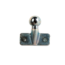 Brida fija para barra de remolque | bola 50mm