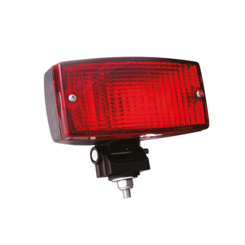Rear fog light | rectangular | halogen