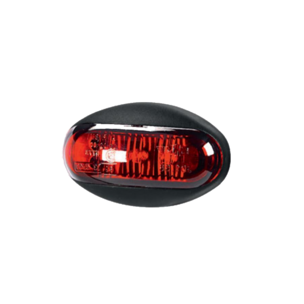 Luce di posizione LED | 3LEDs | 12-24V | rosso