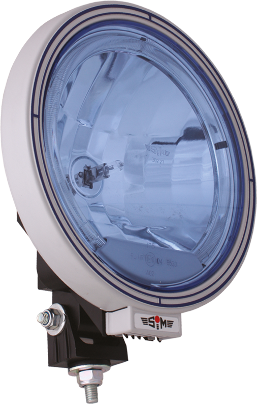Long-range high beam headlamp | round | LED ring