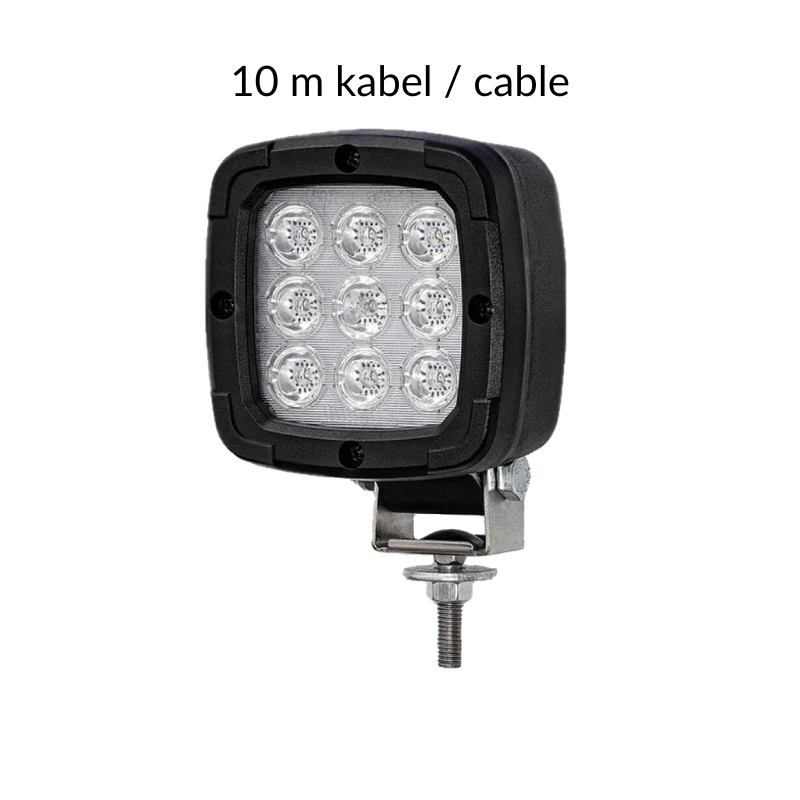 Faro da lavoro LED | 12/36V | 1600 lumen | cavo da 10 m
