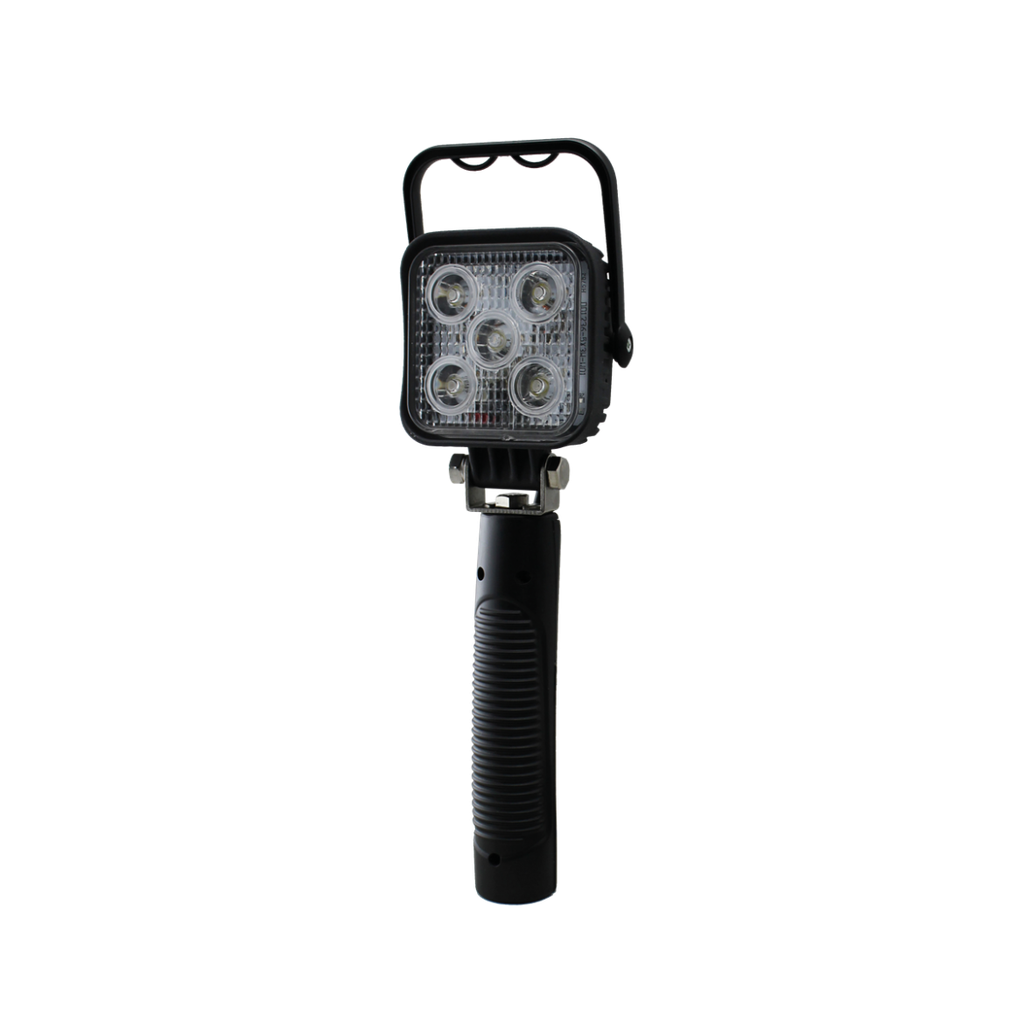 LED worklamp | with battery | square | 900 lumen