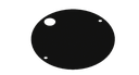 Mounting plate metal for 475 LEDMAG-BA