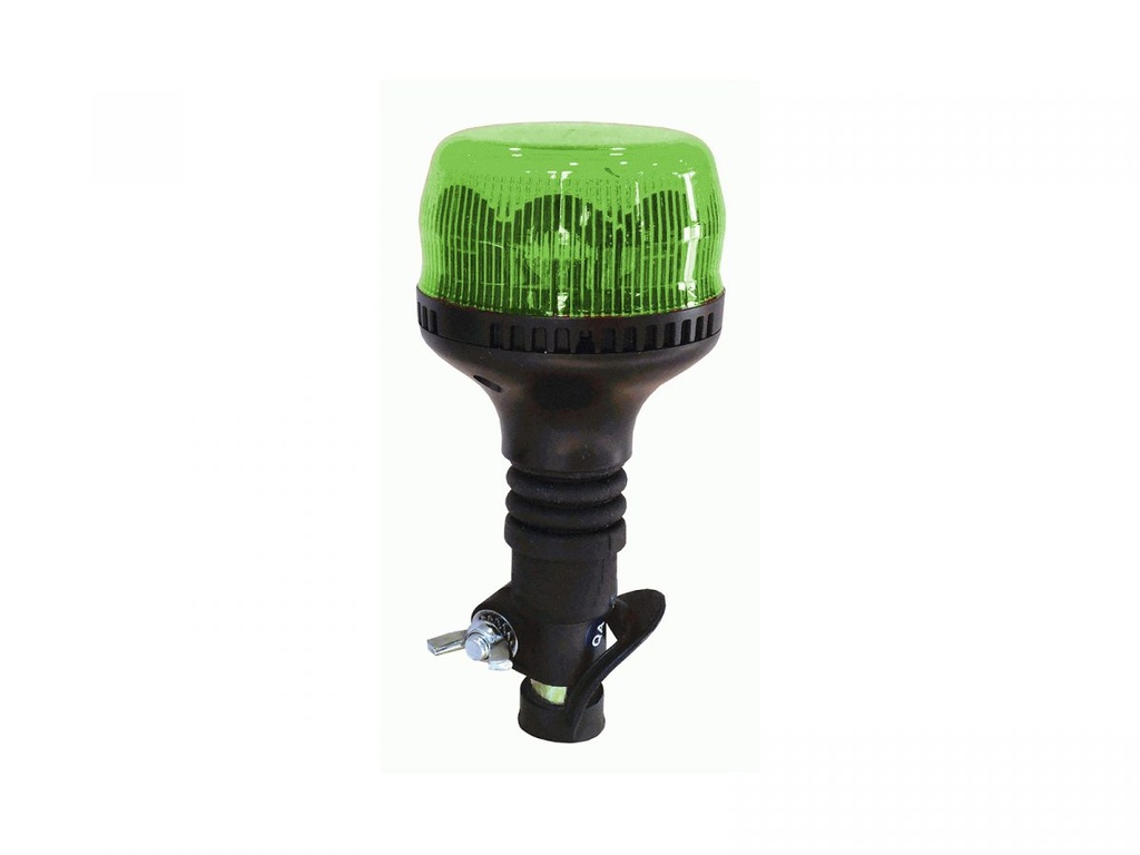 Gyrophare | LED | montage flexible sur tube | 12-24V | vert