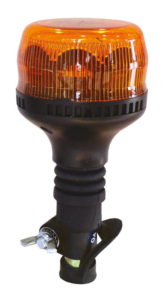 Zwaailicht | LED | flexibele buisbevestiging | 12-24V | oranje