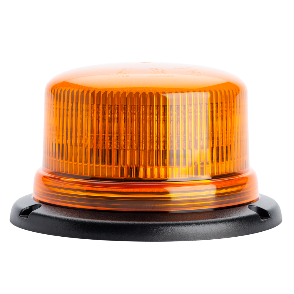 Gyrophare | LED | fixation 3 boulons | 12-24V | orange