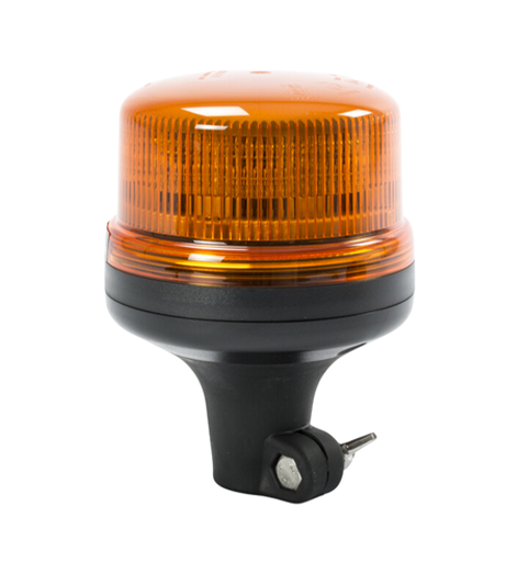 Flitslicht | LED | flexibele buisbevestiging | 12-24V | oranje