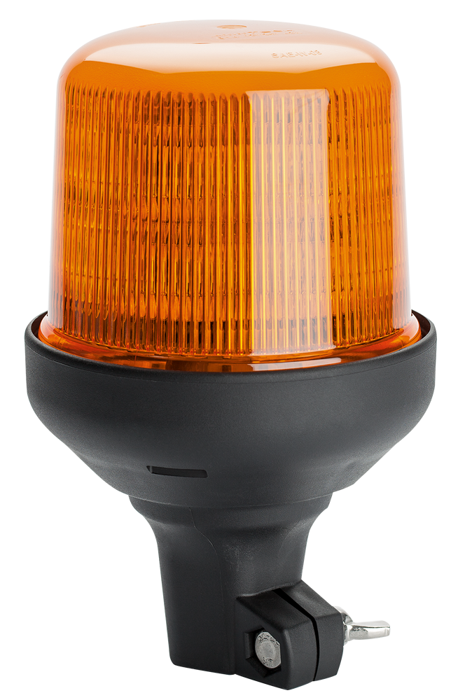 Flitslicht | LED | flexibele buisbevestiging | 12-24V | oranje