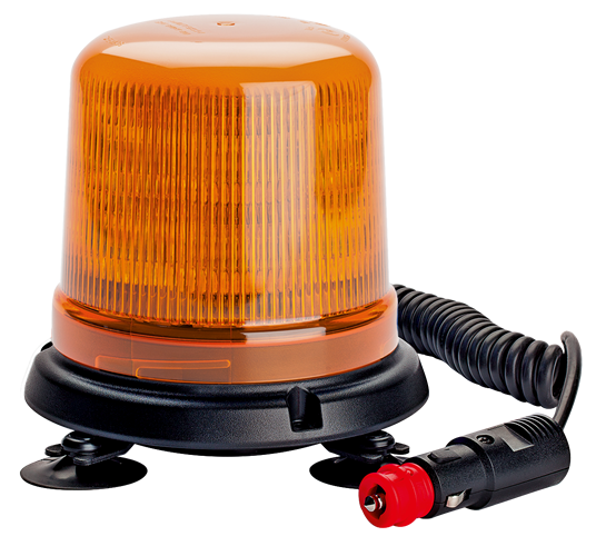 Gyrophare | LED | magnétique | 12-24V | orange