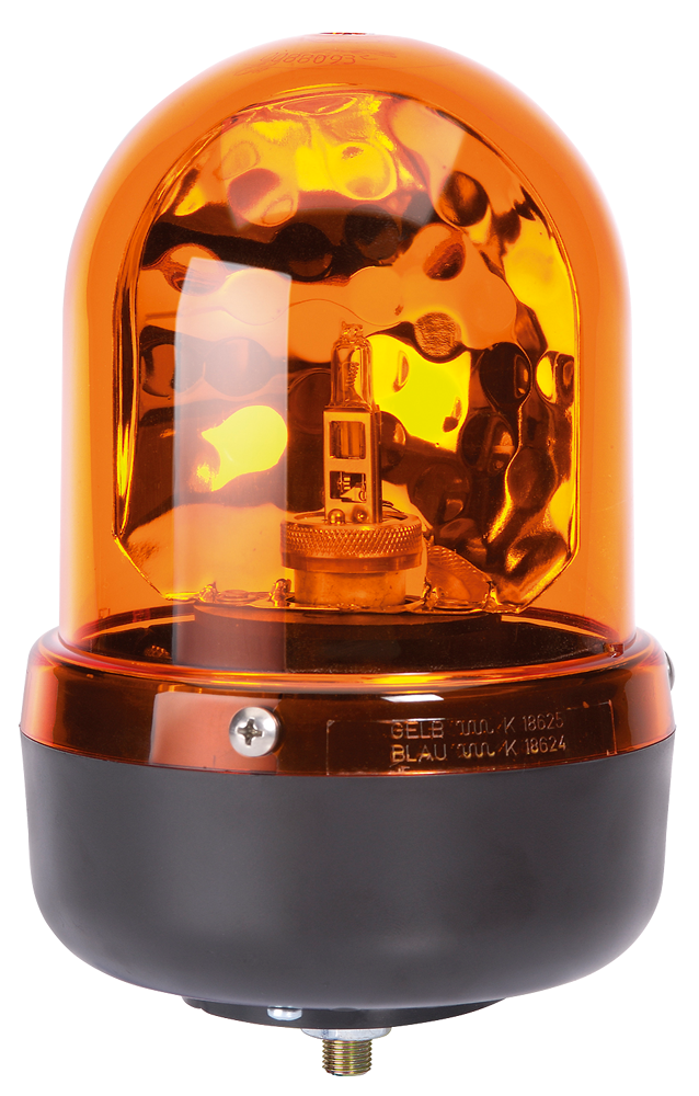 Gyrophare | fix. 1 boulon | 24V | orange