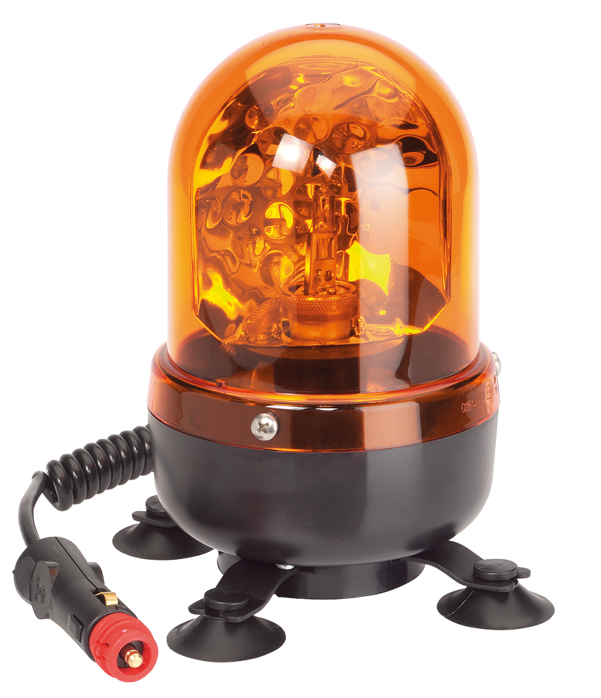 Rotating beacon | magnetic | 12-24V | amber