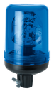 Gyrophare | fixation sur tube | 12V | bleu