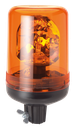 Rotating beacon | tube mounting | 24V | amber