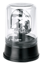 Gyrophare | fix. 3 boulons | 12V | blanc