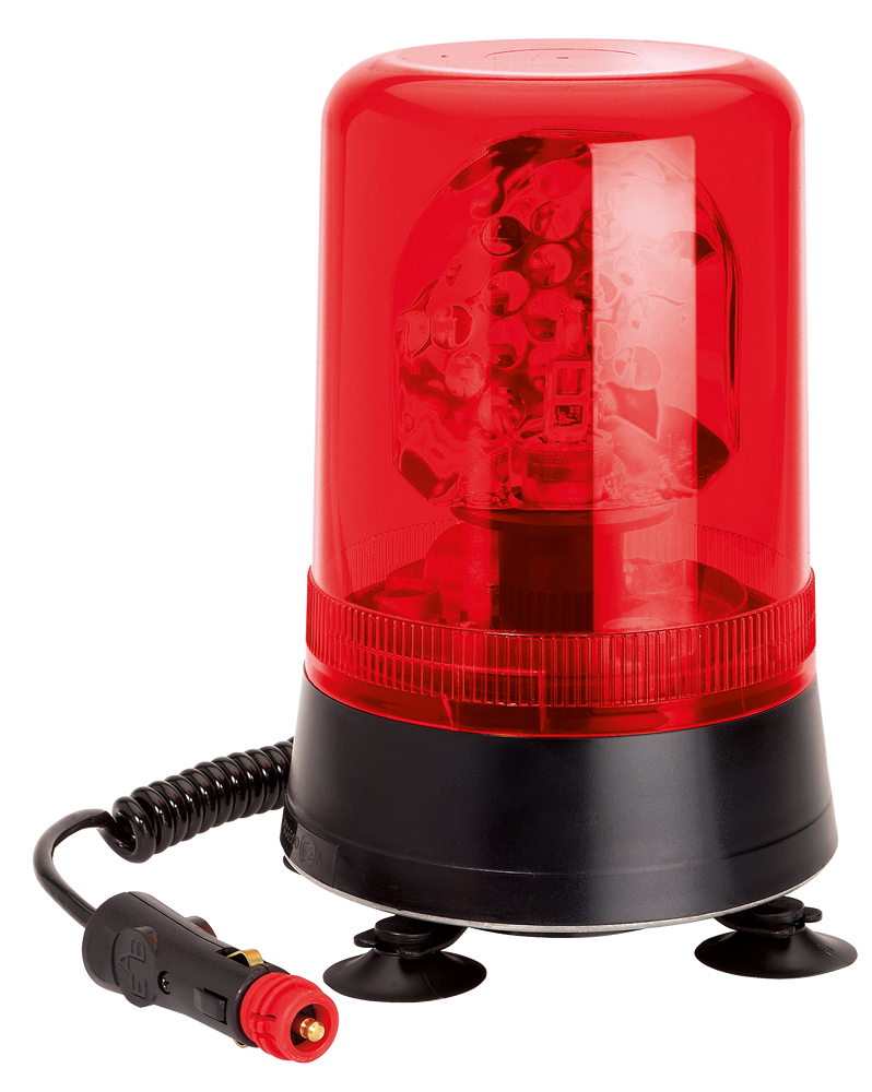 Lampeggiante rotante | magnetico | 12V | rosso